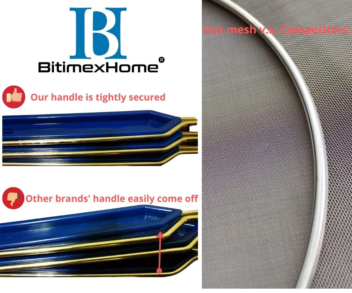 BitimexHome Grease Splatter Screen Set with License To Grill BBQ Grill Apron Bundle 5