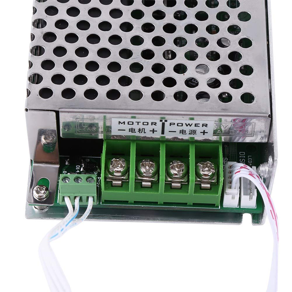 PWM DC Motor Speed Controller Switch 40A 12V 24V 36V 48V 2000W Reversible, High Power Motor Speed Governor Reversing 10-50V Speed Controller for Router Drill or Other Motors 3