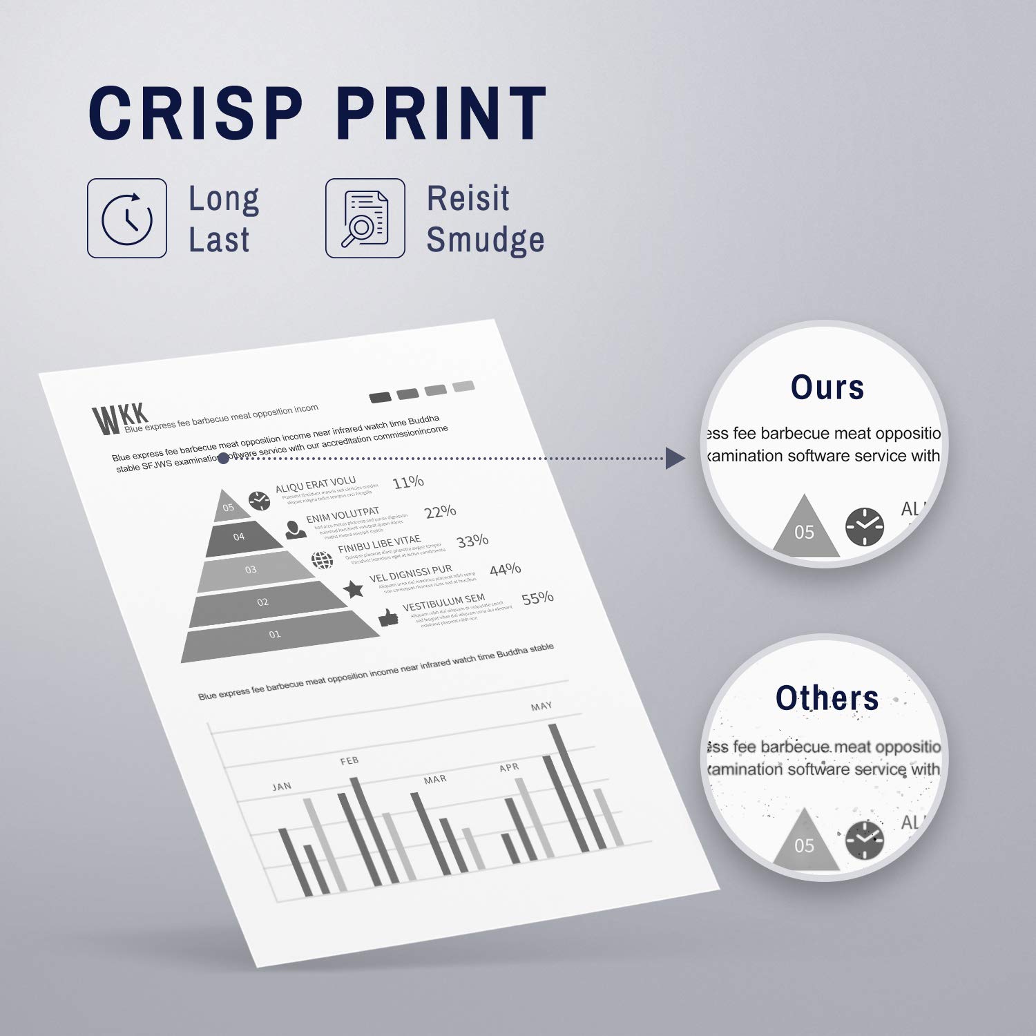 SAILNER Remanufactured Ink Cartridge Replacement for HP 64 XL 64XL to use with ENVY 7858 7855 7155 6255 7800 Tango X 6252 5542 7164 Black Tri-Color (2 Pack) show ink level 5