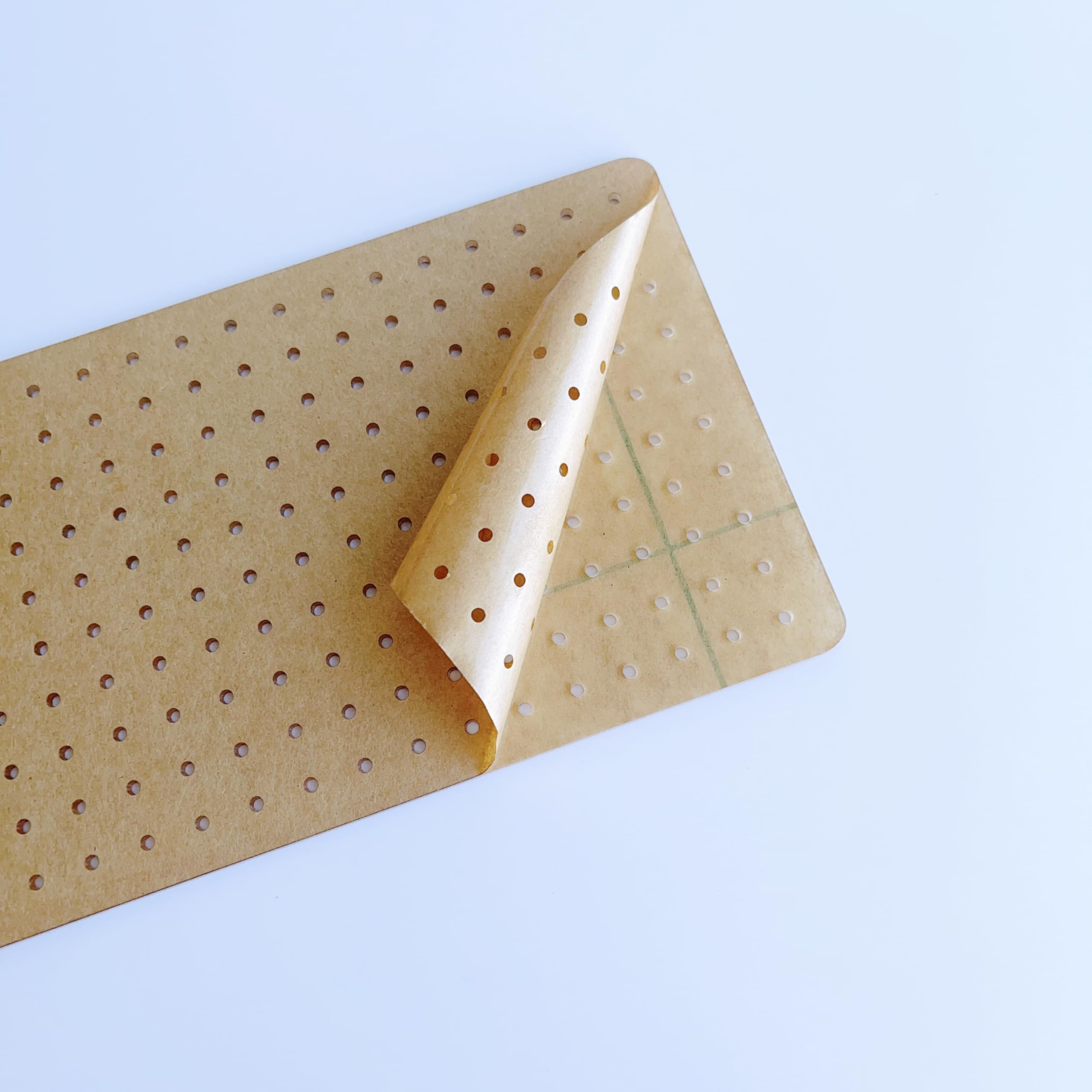 CHENRUI Acrylic Sashiko Stencil, Embroidery Pattern Template, Quilting Stencil Tool, Points or Straight Lines Pattern (10 mm parallel points) 4