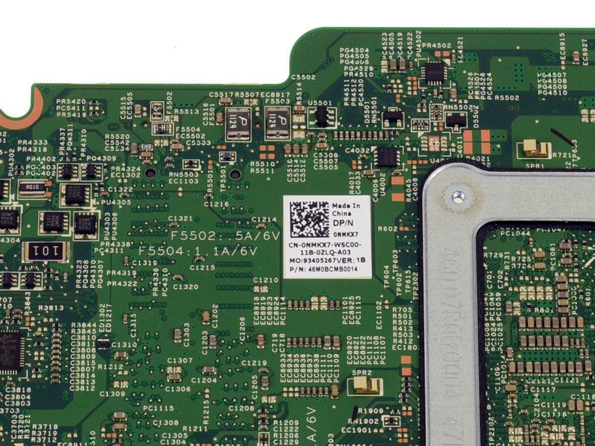 EbidDealz Replacement for Laptop Motherboard Intel Core i3-6006U 2.0 GHz DDR4 SDRAM On-Board HD Graphics 520 Dell Latitude 3379 NMKX7 0NMKX7 4