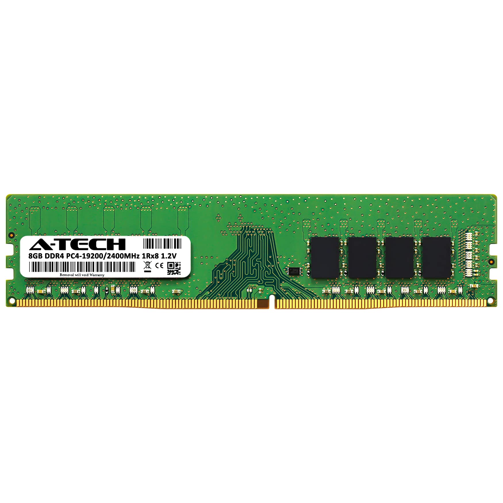 A-Tech 8GB RAM Replacement for Lenovo 4X70G88327 | DDR4 2400MHz PC4-19200 1Rx8 1.2V UDIMM Non-ECC 288-Pin DIMM Memory Module 2