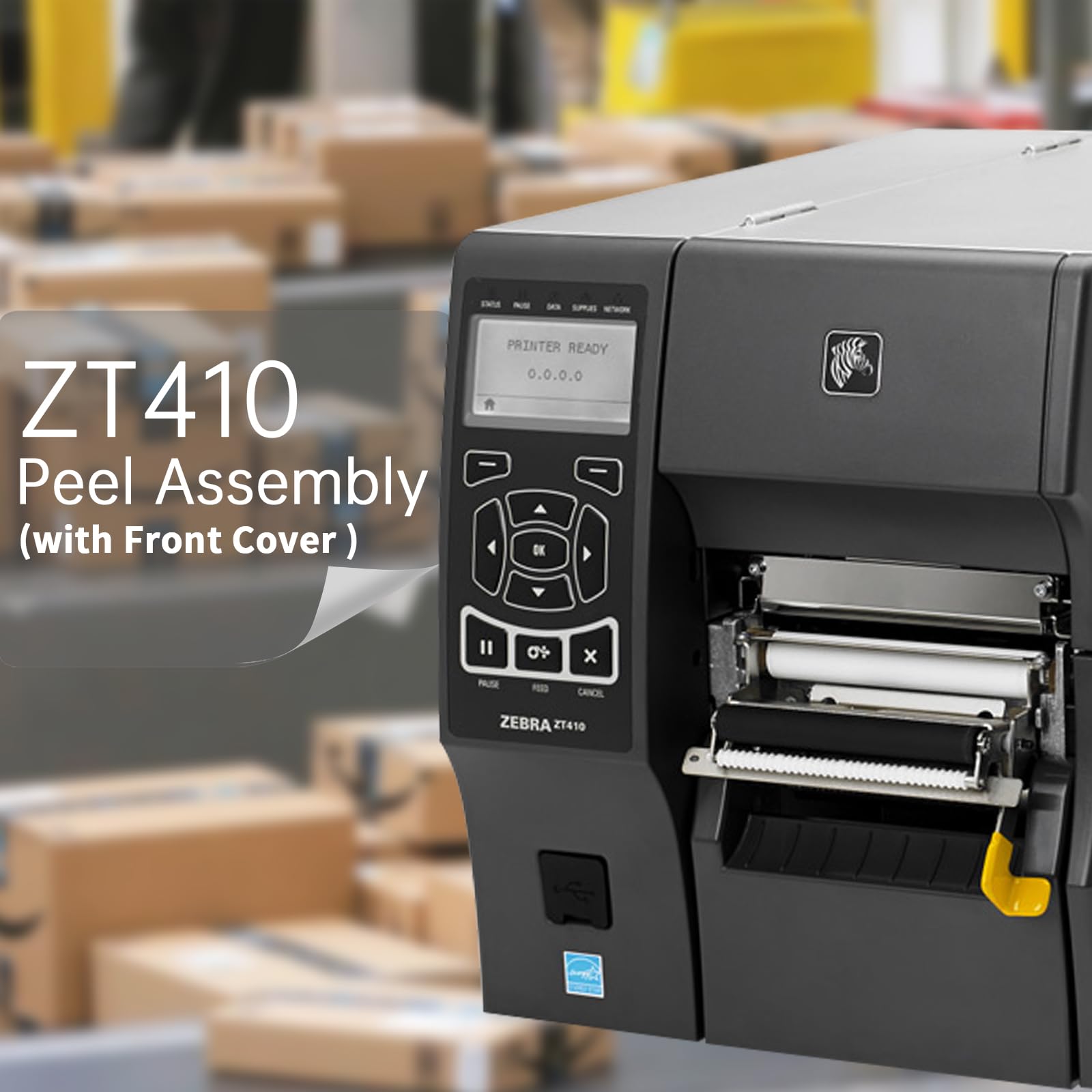 P1058930-098 Peel Assembly for Zebra ZT411 ZT410 Thermal Label Printer (with Front Cover) 203dpi 300dpi 600dpi 3