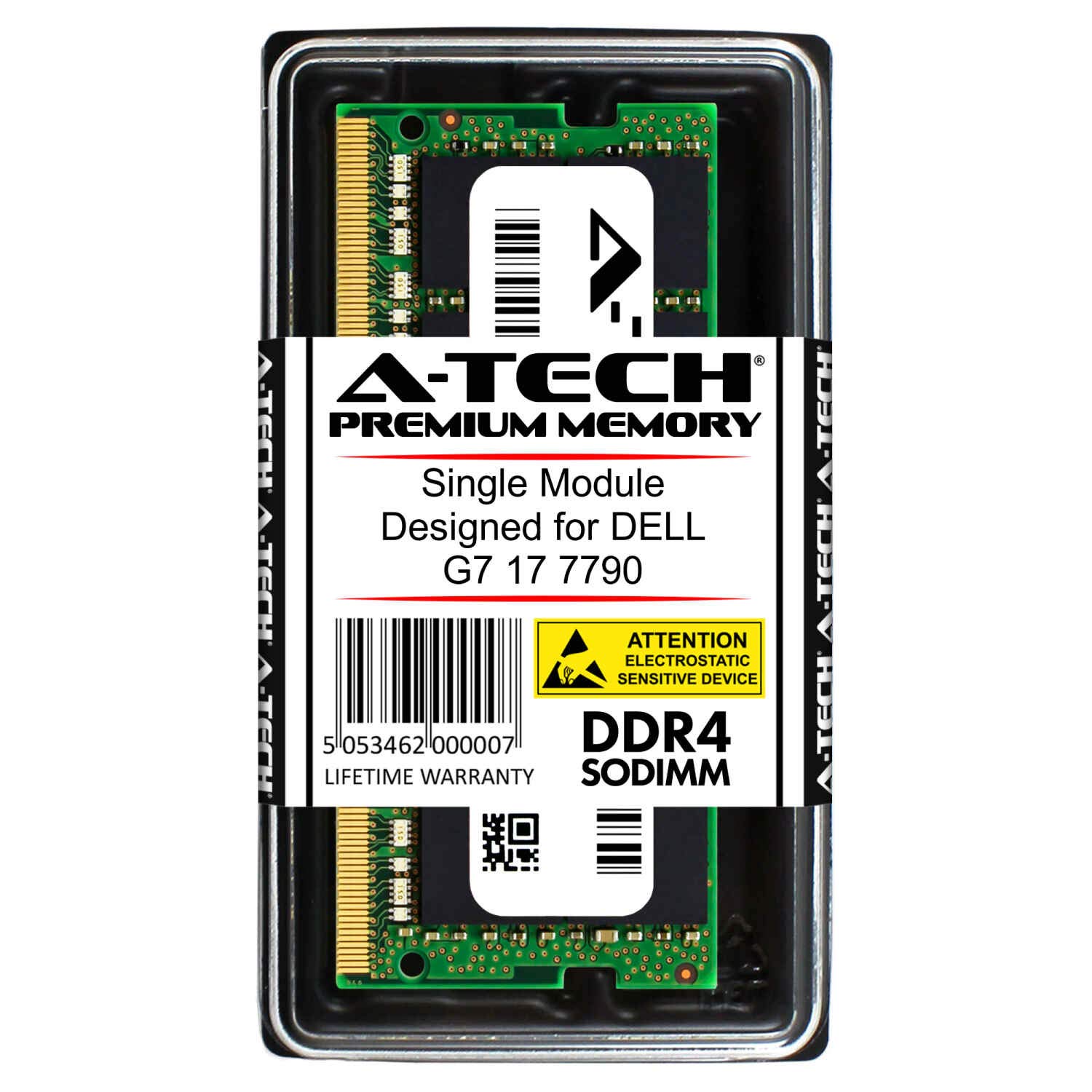 A-Tech 4GB RAM for DELL G7 17 7790 | DDR4 2666 SODIMM PC4-21300 1.2V 260-Pin Memory Upgrade Module 1