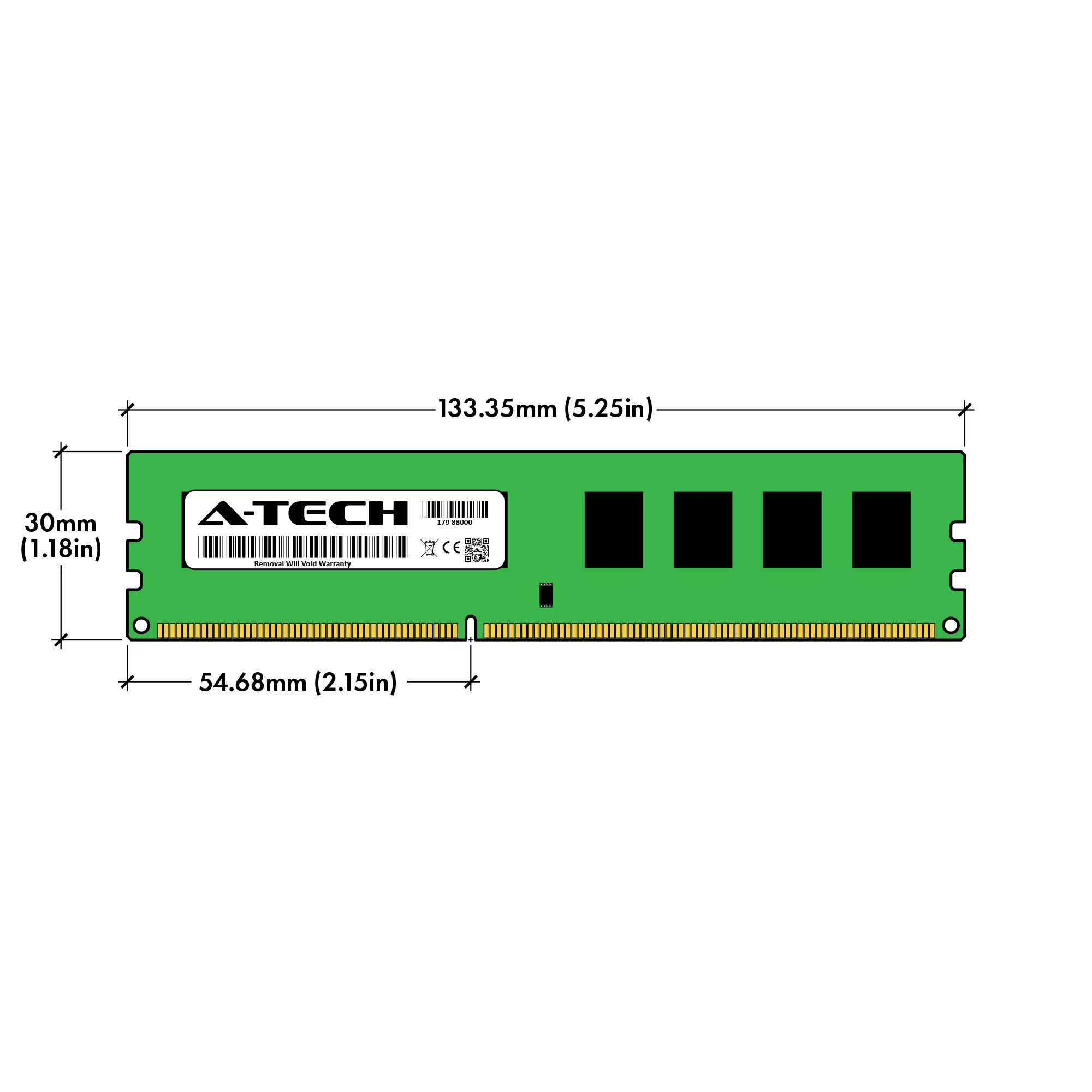 A-Tech 8GB RAM for HP EliteDesk 800 G1 Series SFF/Tower | DDR3 1600 DIMM PC3-12800 1.5V 240-Pin Memory Upgrade Module 3