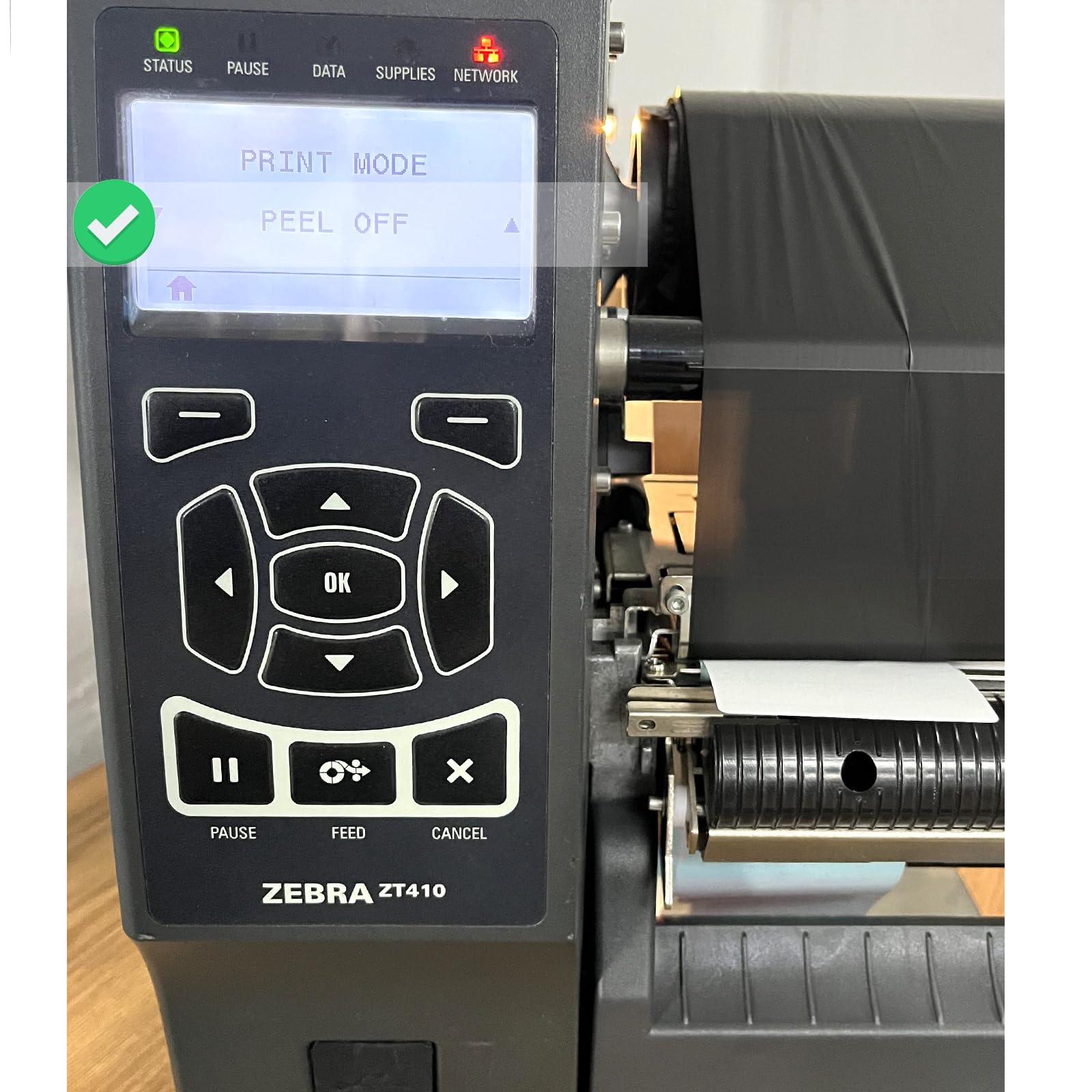 P1058930-098 Peel Assembly for Zebra ZT411 ZT410 Thermal Label Printer (with Front Cover) 203dpi 300dpi 600dpi 5