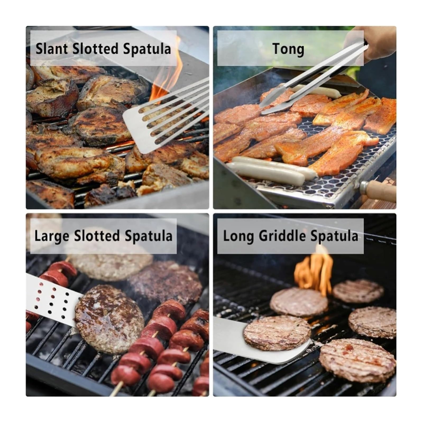BBQ 41 Pcs Grill Tools Utensils Set Griddle Accessories Kit for Outdoor Grilling BBQ Gift for Men Grill Utensils Set Accessories 3