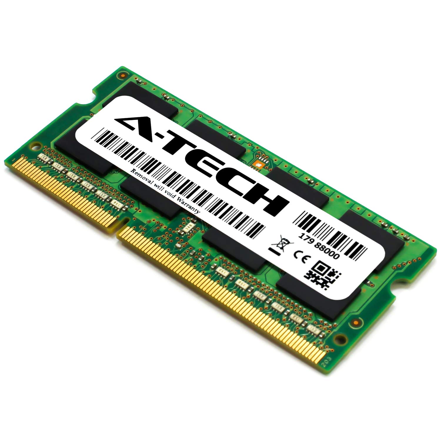 A-Tech 4GB RAM Replacement for Fujitsu S26391-F791-L540 | DDR3 1066MHz PC3-8500 2Rx8 1.5V SODIMM 204-Pin Memory Module 3