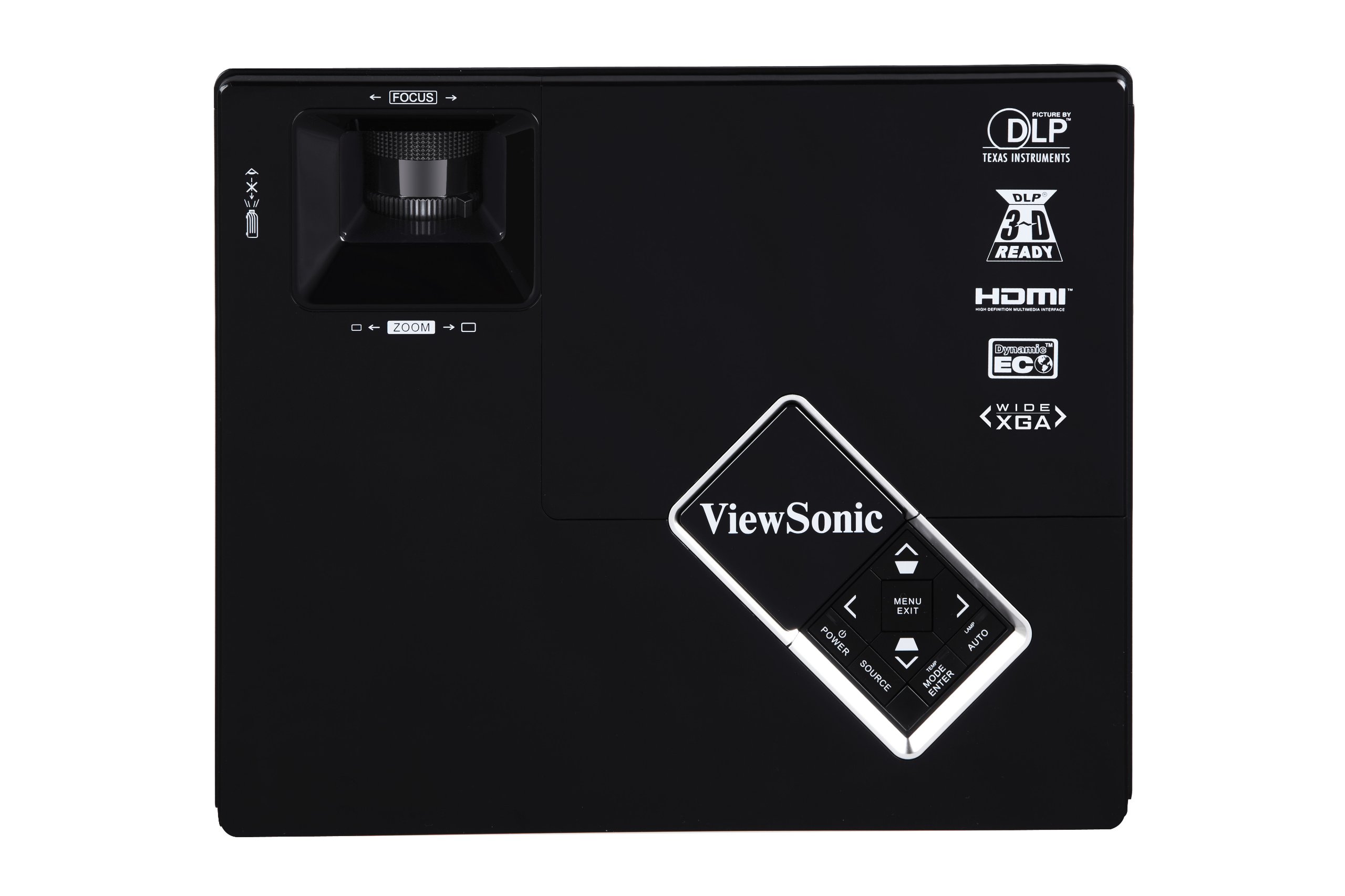 ViewSonic PJD5533W WXGA 3D DLP Home Theater Projector 4