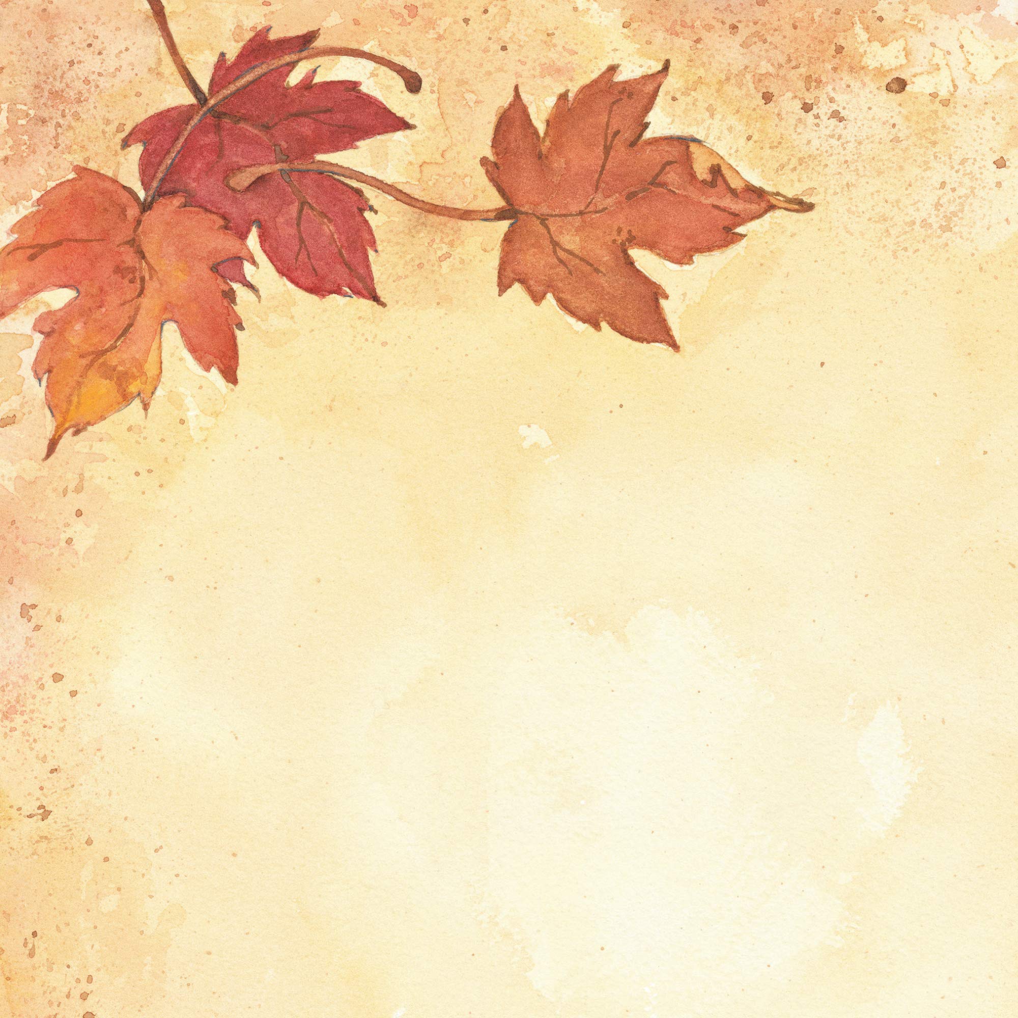 Great Papers! Fall Leaves Letterhead, Imprintable Stationery, 80 Sheets, 8.5" x 11" (2014075) 2