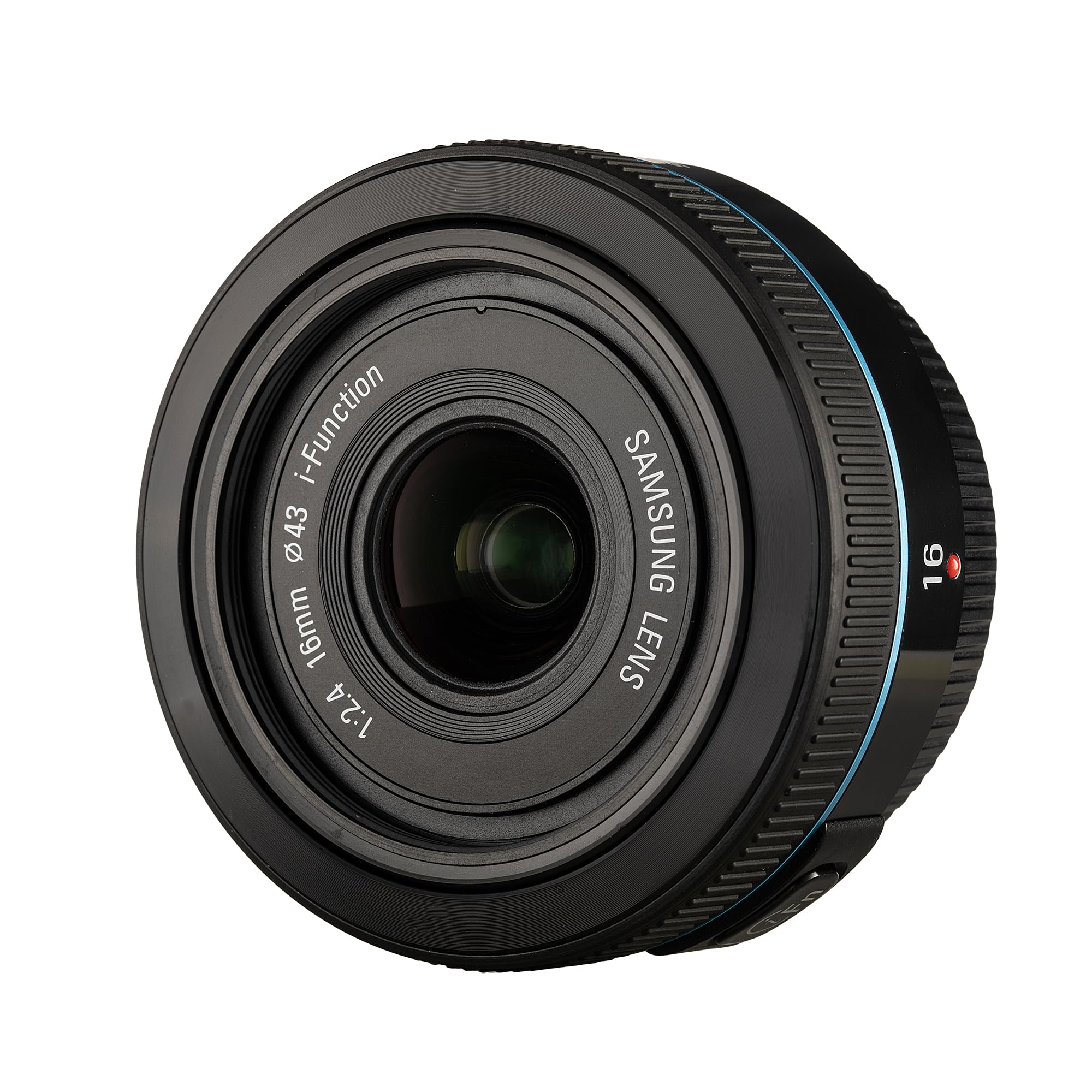 Samsung 16mm F/2.4 (Black) Bundle Including: 3 Piece Filter Kit, Cleaning Kit, Hand Strap, Lens Cap Keeper 5