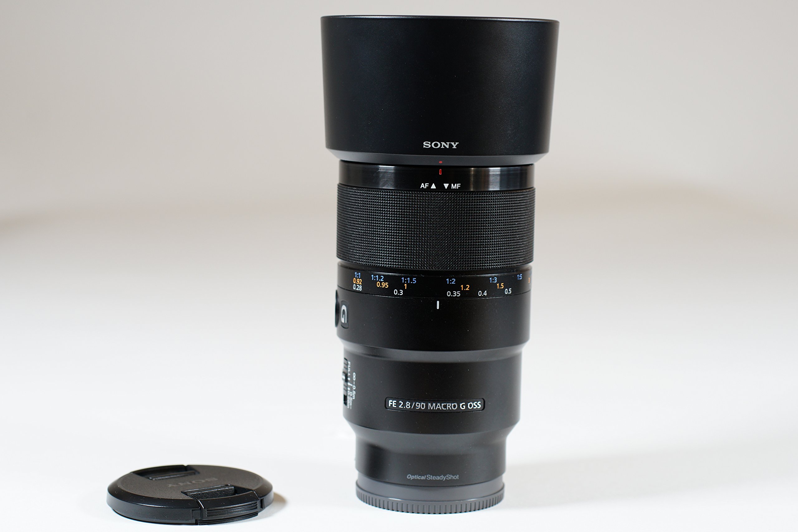 SONY just focus macro lens FE 90 mm F2.8 Macro G OSS E mount full size for SEL90M28G - International Version (No Warranty) 1