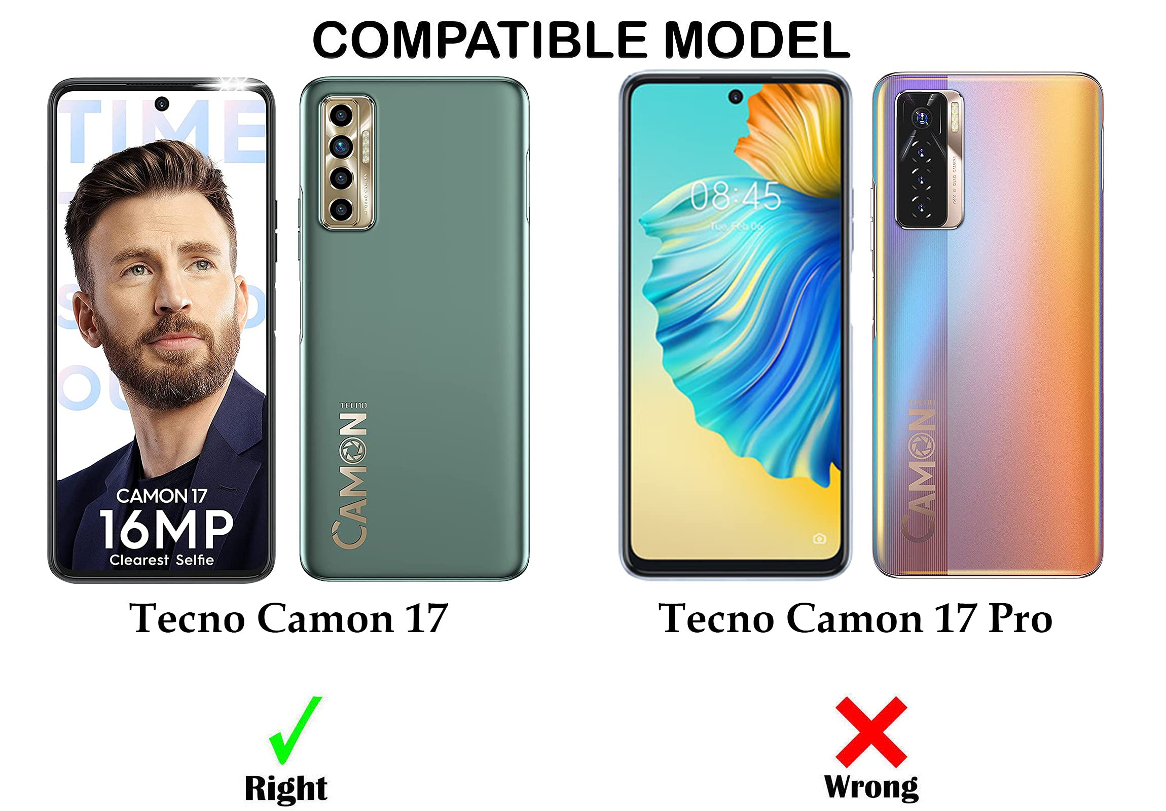 Jkobi Back Cover Case For Tecno Camon 17 (Camera Protection | Smoke Translucent | Thermoplastic | Blue) 5