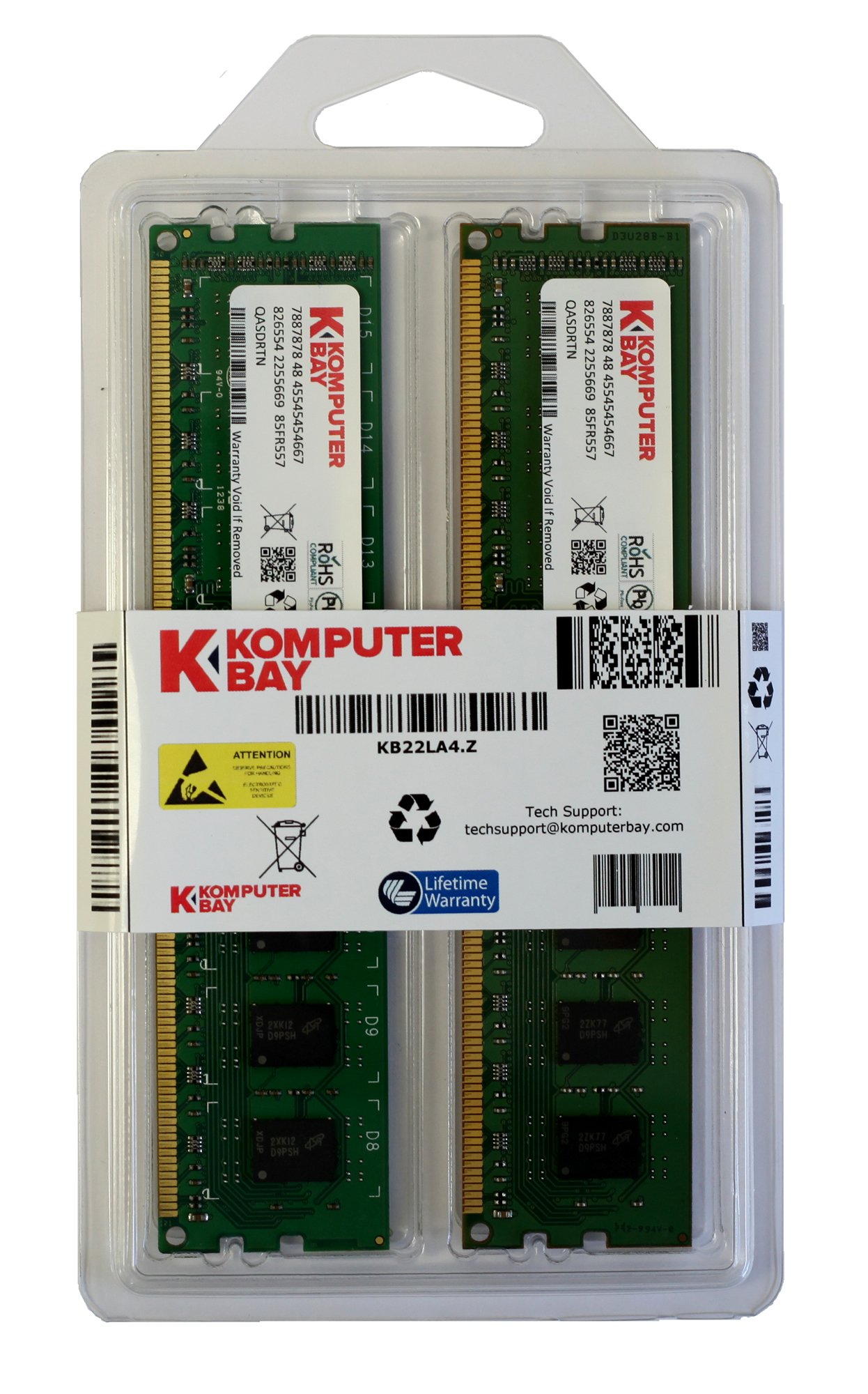 Komputerbay 2GB 2x 1GB DDR2 PC2 6400 800Mhz 240 Pin DIMM 2 GB KIT 2