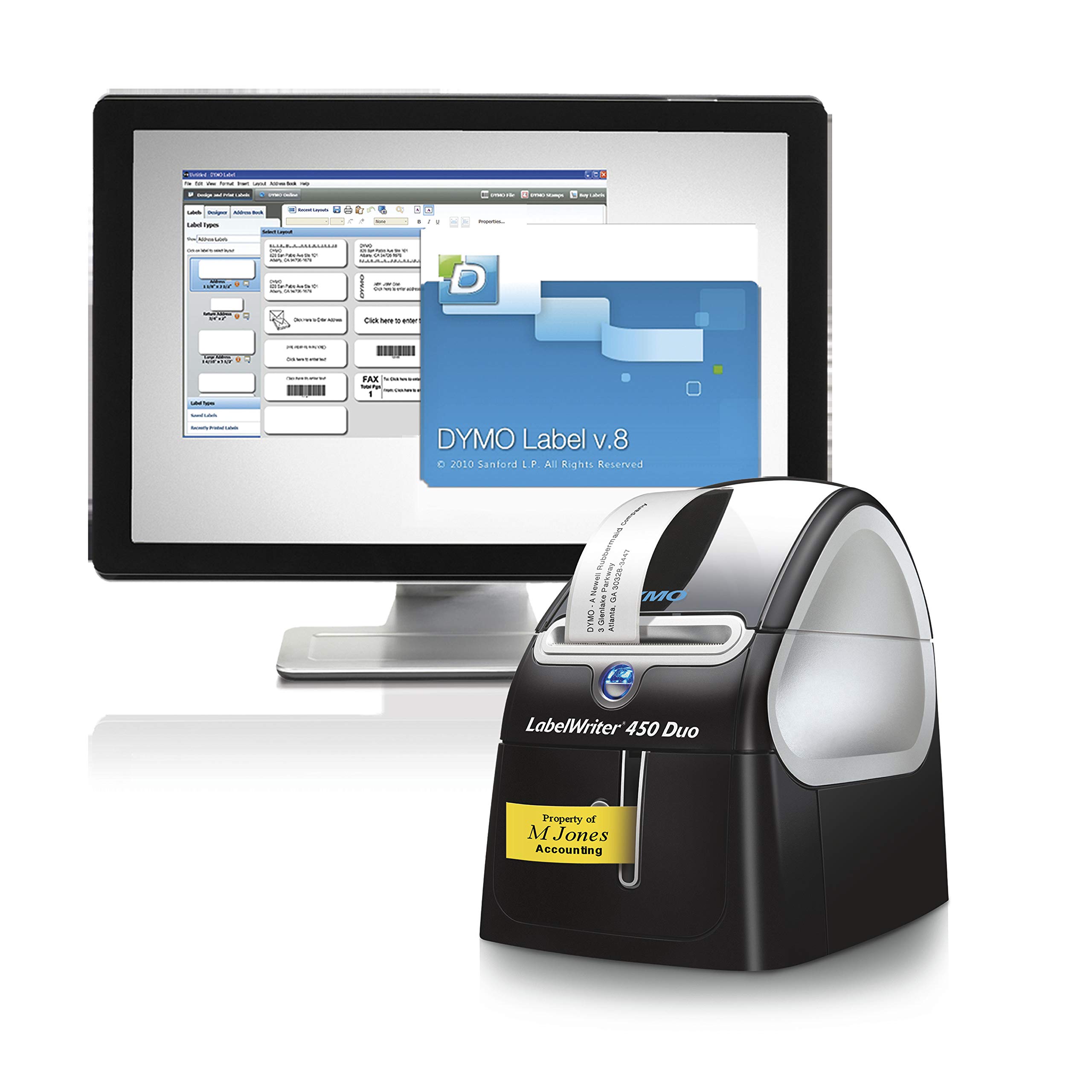 DYMO LabelWriter 450 Duo Thermal Label Printer 3