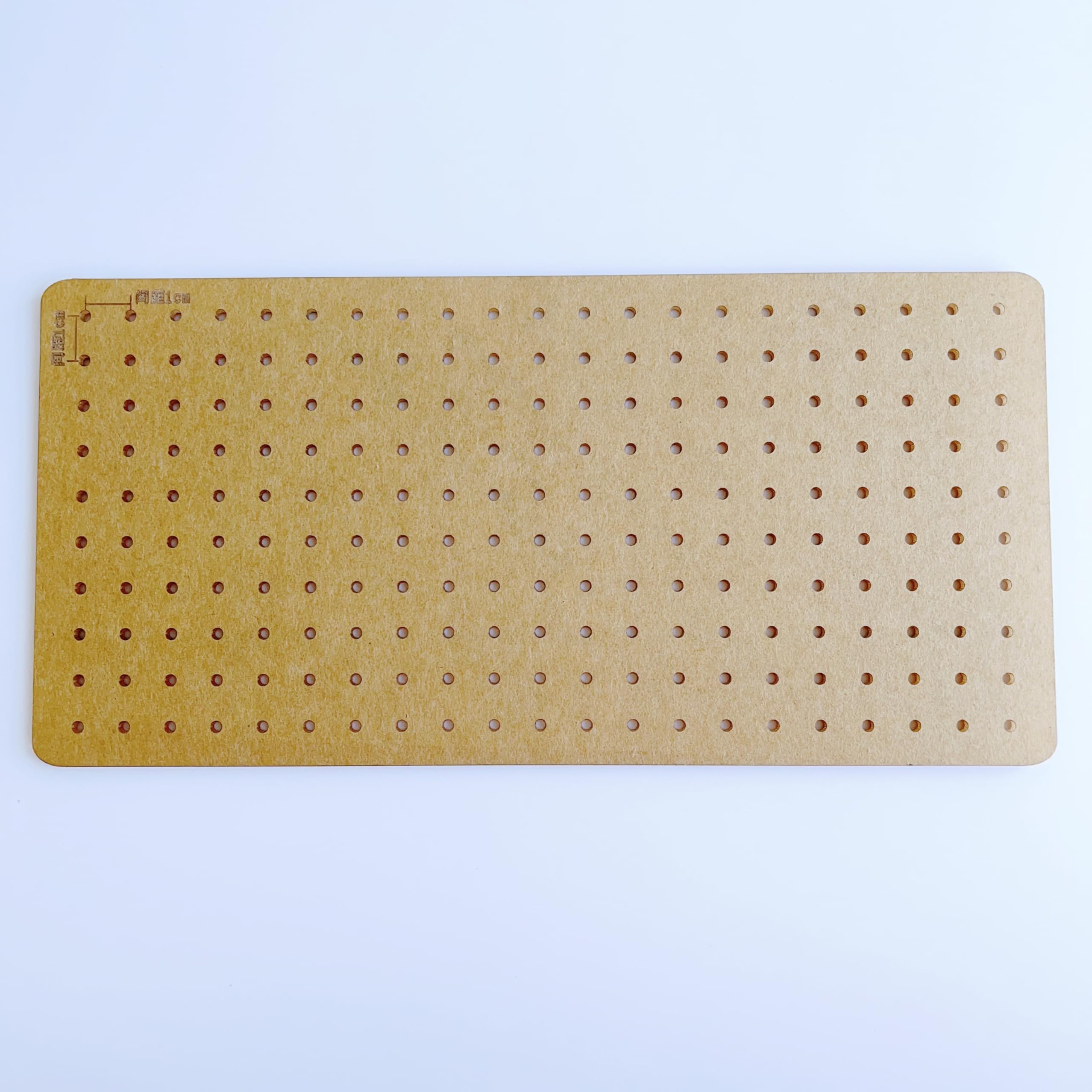 CHENRUI Acrylic Sashiko Stencil, Embroidery Pattern Template, Quilting Stencil Tool, Points or Straight Lines Pattern (10 mm parallel points) 1