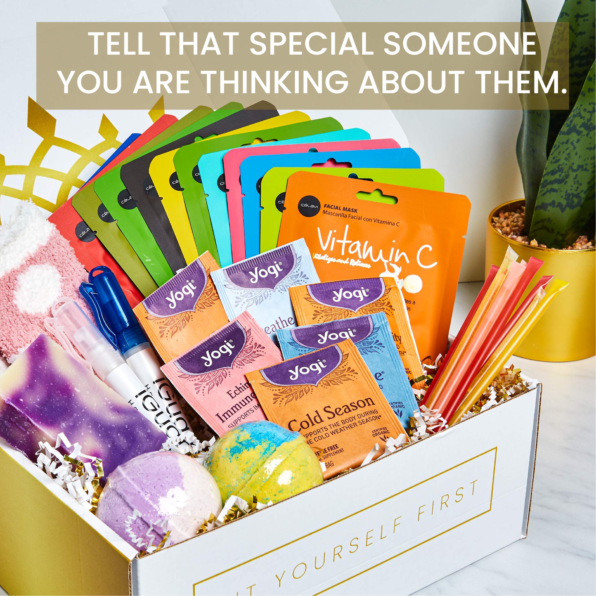 Luxe Gift Box For Women - Spa, Stress Relief, Self Care & Get-Well - Featuring Curated, Locally Produced & Women Owned Products (Get Well Collection) 3