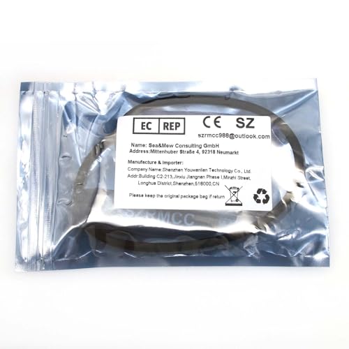 SZRMCC 12V DC Cigarette Lighter Cable 2 Pin Lead Cable Plug Car Cool Box Mini Fridge Replacement Extension Wire for Car Cooler Box Mini Fridge Wagan EL6214(Straight,3M) 6