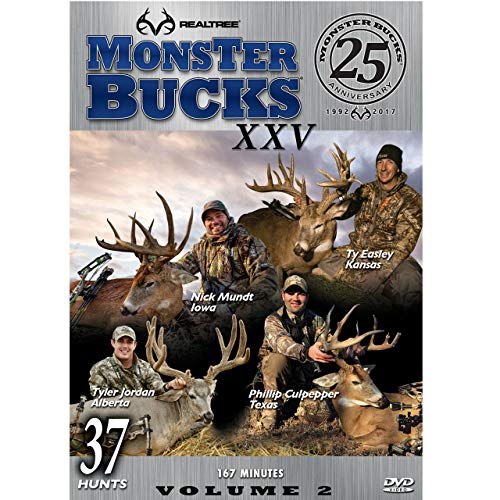Realtree Monster Bucks XXV - Deer, Elk, Big Game, Hunting Video DVD Collection Production 2