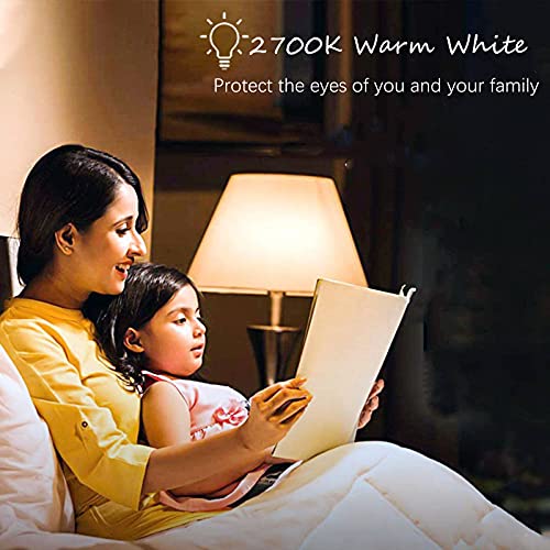 LED Bulb 3W Equivalent 25 Watt Light Bulbs, 120V 25W Ceiling Fan Light Bulbs Table Lamp Bulb,Warm White 2700K LED Energy Saving Bulb E26 Base, Suitable for Home Light Bulb 4 Pack 3