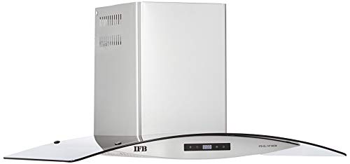 IFB 90cm 1050 m3/hr Chimney (GL-14T 90 CM, 1 Baffle Filter, Touch Control, Steel/Grey) 5