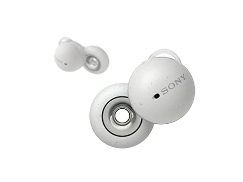 Sony LinkBuds Truly Wireless Earbud Headphones with an Open-Ring Design for Ambient Sounds and Alexa Built-in, Bluetooth Ear Buds Compatible with iPhone and Android, White 1