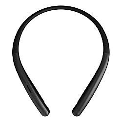 LG Tone Style HBS-SL6S Bluetooth Wireless Stereo Neckband Earbuds Tuned by Meridian Audio, Black & Tone Style HBS-SL5 Bluetooth Wireless Stereo Neckband Earbuds Tuned by Meridian Audio 2