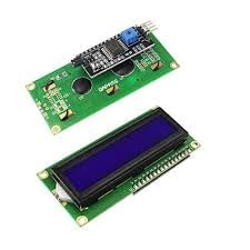ROBODUINO LCD Display Module with I2C Module (Soldered), Blue Backlight, 16x2 Character 4