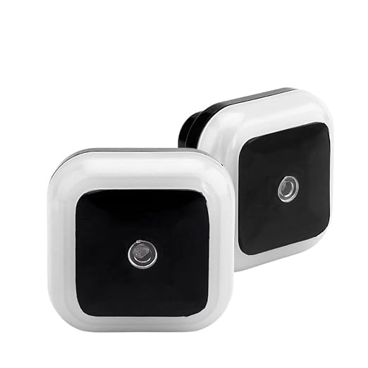 HOARD Smart Night Lamp for Bedroom Bed Side Dim Light (Pack of 2) | Smart Automatic On/Off Dim Led Lights | Energy Saving 0.5W Lamp for Hallway, Stairs, Kitchen & Bathroom 3