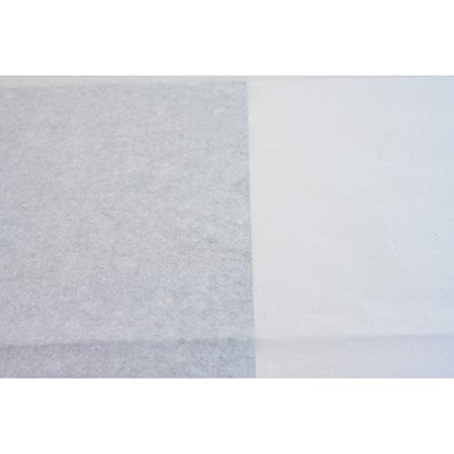 [10 Pcs] Korean Traditional Mulberry Paper HanJi Handmade Plain Natural White Single Layer 28.3" x 55.9" 3