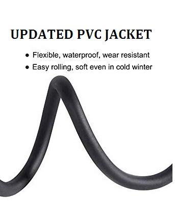 SeCro Rca Extension Cable Cord (1 Rca Female To 1 Rca Male Audio Extender Cable, Mono, Audio Video Cable, Digital & Analogue) (2 Meter), Black 5