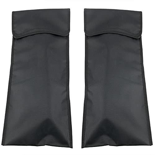 MTQY Barbecue Tool Set 2PCS Oxford Fabric BBQ Tool Storage Bags Baking Utensils Holder Pouch Waterproof Outdoor Picnic Cooking Tools Bag