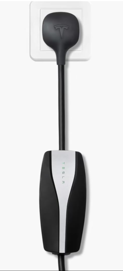 Tesla Mobile Charger Connector 110-VOLT & 220-VOLT Plugs (NEMA 5-15 & NEMA 14-50) Up to 32-Amp 7-KW 1