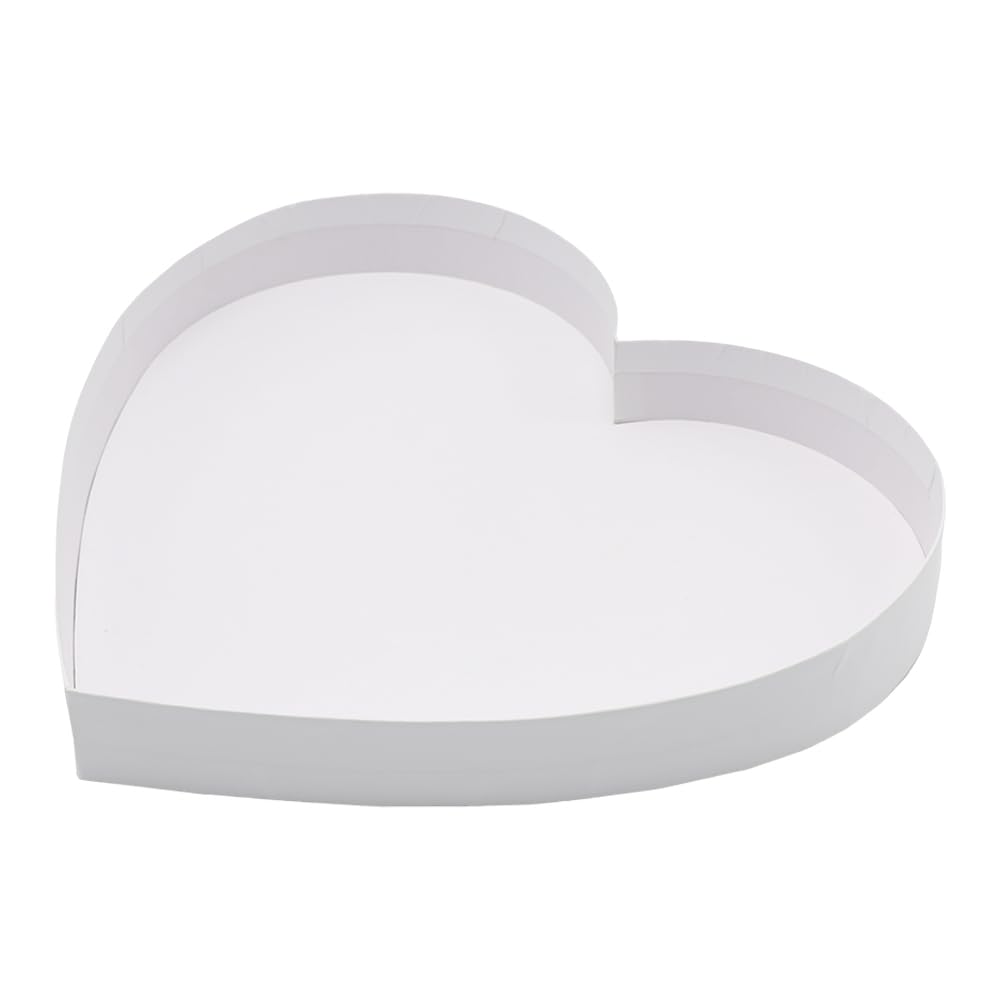 ZIJRXQ 12inch Cardboard Heart Fillable Shaped Gift Decorative Box for Charcuterie (HEART) 6