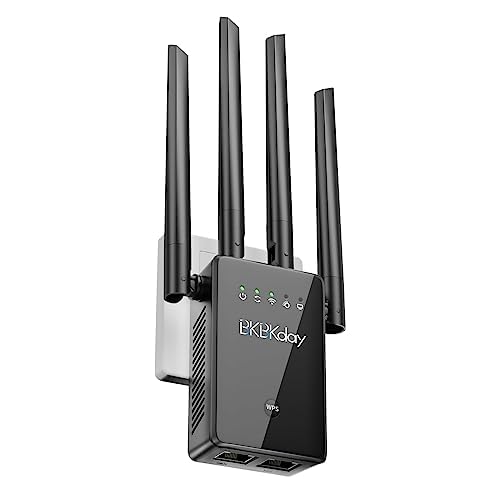 WiFi Extender Signal Booster for Home: Wireless Internet Repeater Range Coverage Up to 9998 Square Feet 35+ Devices 1