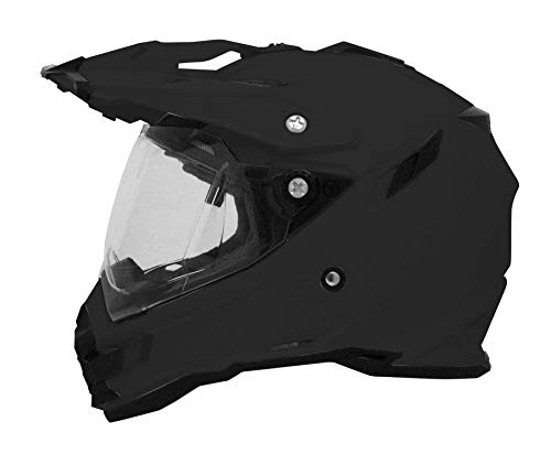 AFX FX-41DS Helmet - Solid - Flat Black - Size Large 1