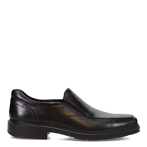 ECCO Men's Helsinki 2.0 Apron Toe Slip-On Loafer, Black, 9-9.5 3