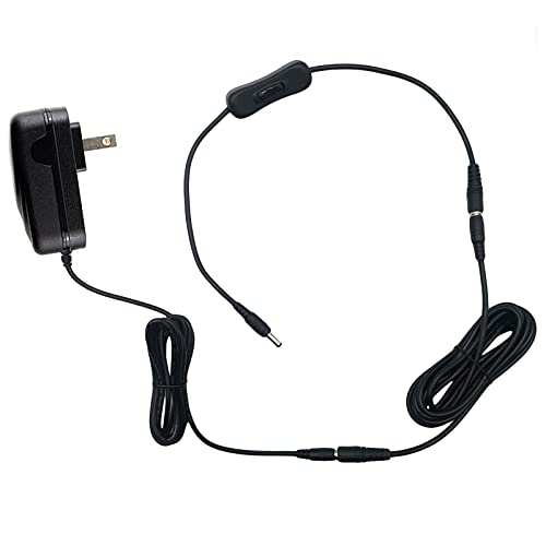 MyVolts 5V Power Supply Adaptor Compatible with/Replacement for D-Link DL-824VUP+ Router - US Plug with Extension and ON/Off Switch 2