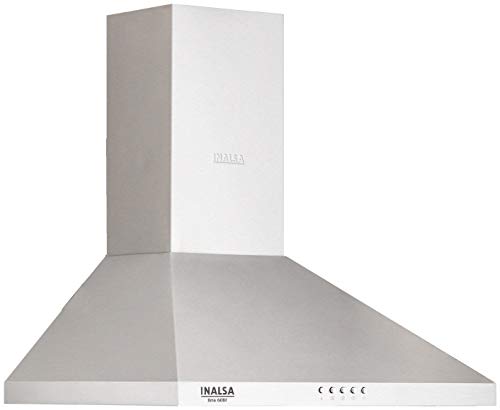 Inalsa 60cm, 950 m³/hr Kitchen Chimney Brio BF with SS Baffle Filter, Push Button Control, (Stainless Steel) 5