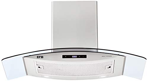 IFB 90cm 1050 m3/hr Chimney (GL-14T 90 CM, 1 Baffle Filter, Touch Control, Steel/Grey) 1