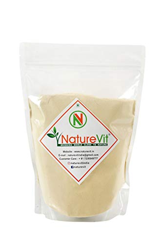 NatureVit SOYA Milk Powder, 1 kg [Plant-Based / Vegan Milk Alternative, Non-GMO & 49% Protein & Sugar Free] 1