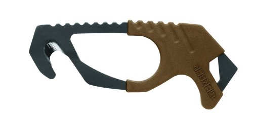 Gerber Strap Cutter, Coyote Brown [30-000132], 5 x 2.5 x 1 inches Pocket Size 1