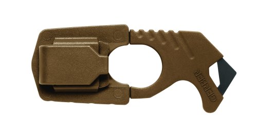 Gerber Strap Cutter, Coyote Brown [30-000132], 5 x 2.5 x 1 inches Pocket Size 2
