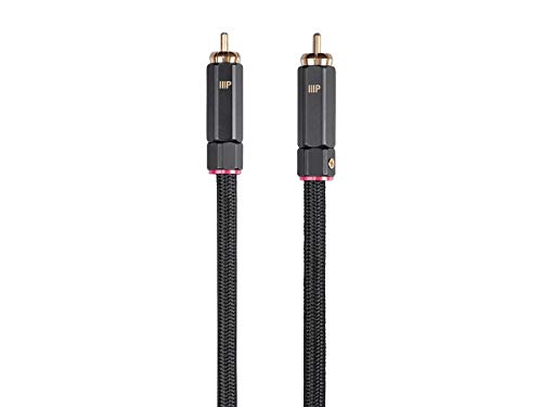 Monoprice Onix Series Digital Coaxial Audio/Video RCA Subwoofer CL2 Rated Cable, RG-6/U 75-ohm 35ft Black 3