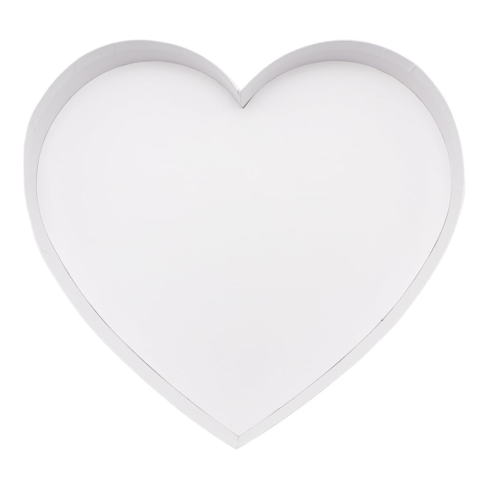 ZIJRXQ 12inch Cardboard Heart Fillable Shaped Gift Decorative Box for Charcuterie (HEART) 3