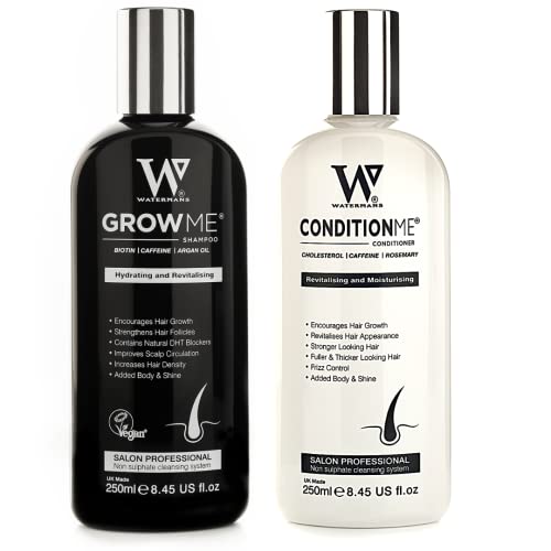Watermans Hair Growth Shampoo And Conditioner | Combo PACk | Good For Hair Growth System For Women And Men 1