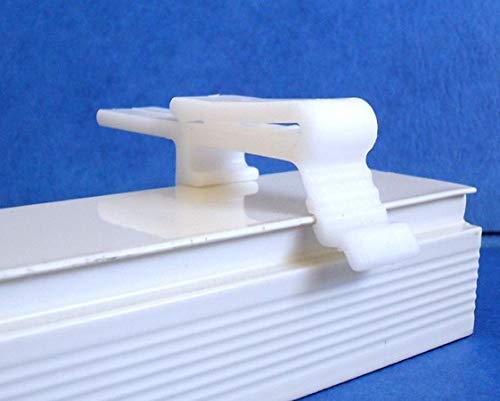 Amazing Drapery Hardware 5 Qty: Vertical Blind Dust Cover Valance Clip Holder Brackets 3