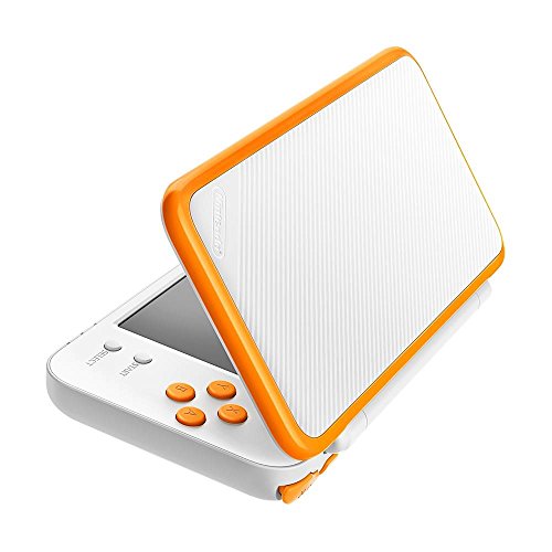 Nintendo 2DS XL Game Console - White + Orange - Nintendo 2DS 2