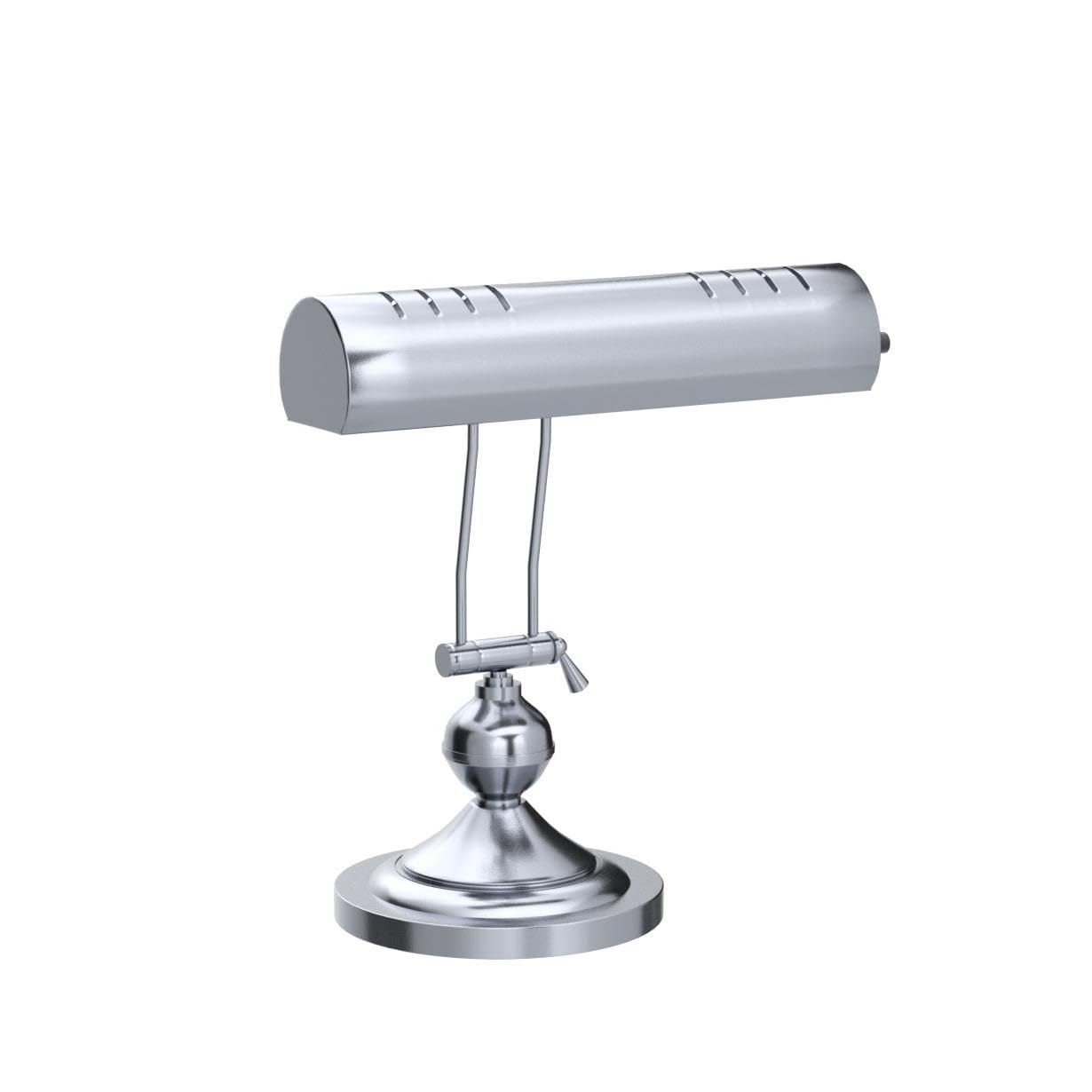 Home Intuition Classic Antique Retro Adjustable Leaning Piano Lamp Desk Light Bundle with 5 Extra LED Bulbs (Satin Nickel) 5