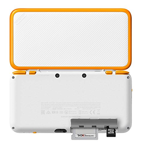 Nintendo 2DS XL Game Console - White + Orange - Nintendo 2DS 3